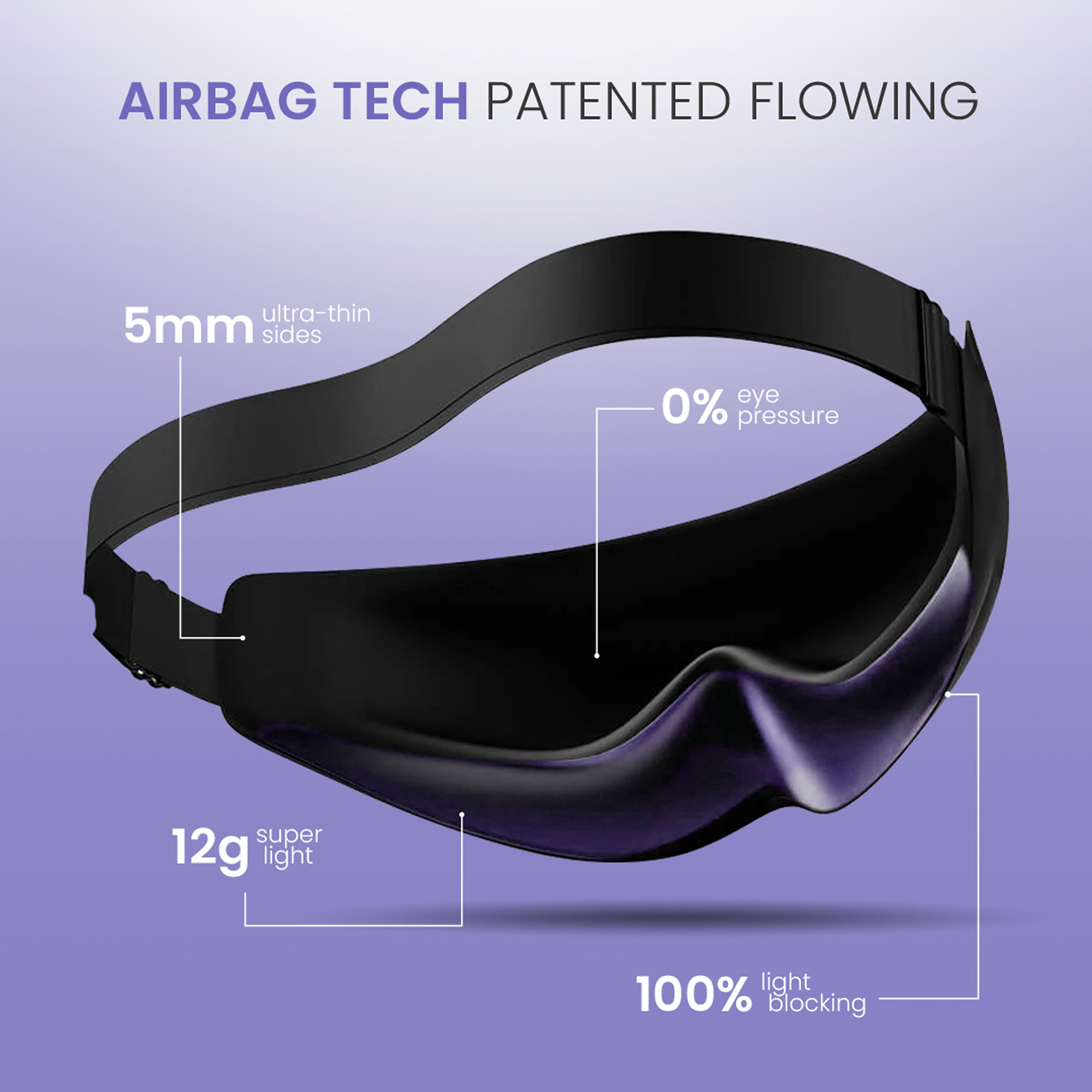 Night Theory 3D Airbag Sleep Mask