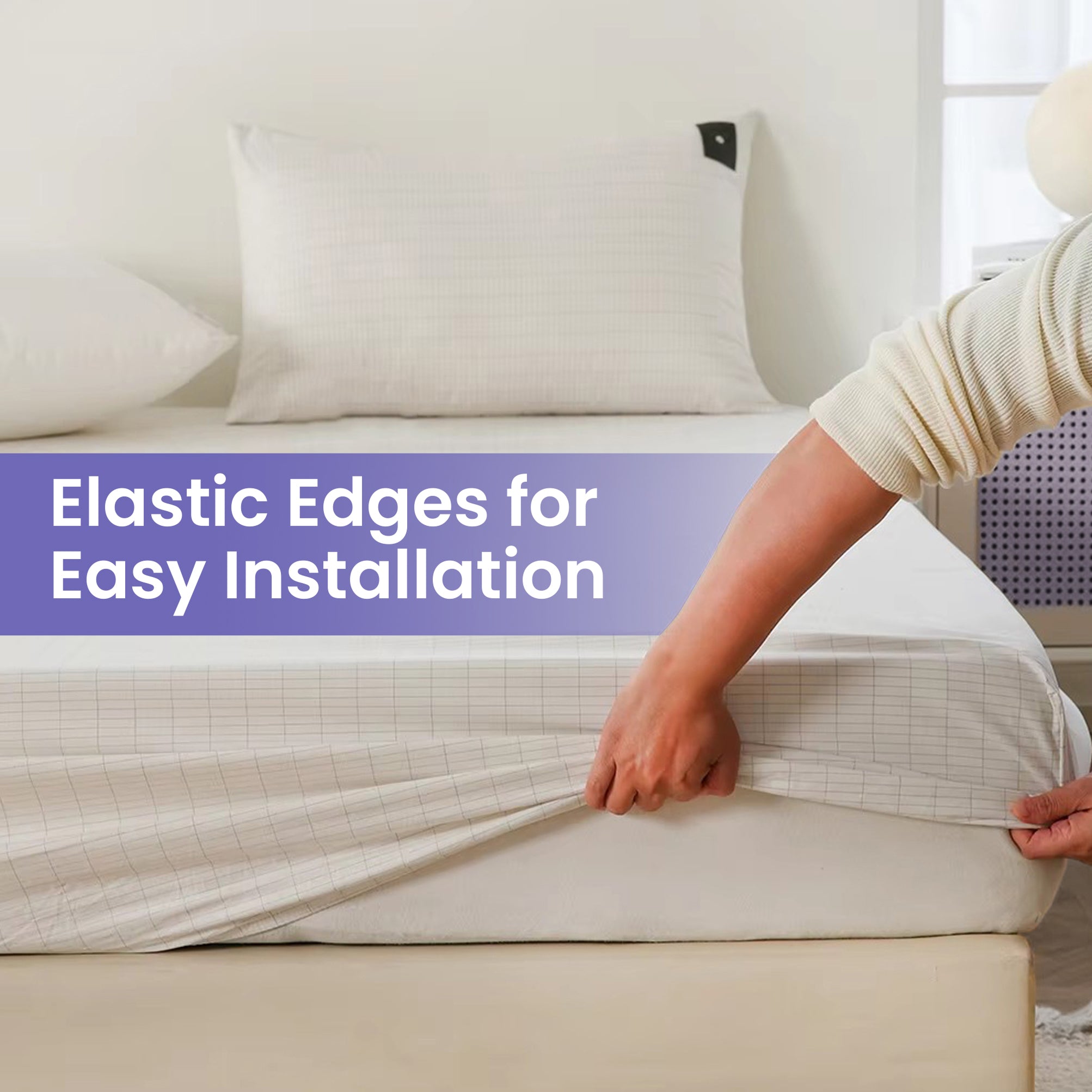 Night Theory Grounding Fitted Bed Sheet