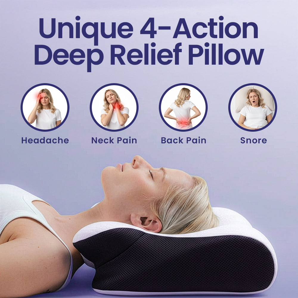 Night Theory Anti-Snoring & Pain Relief Pillow