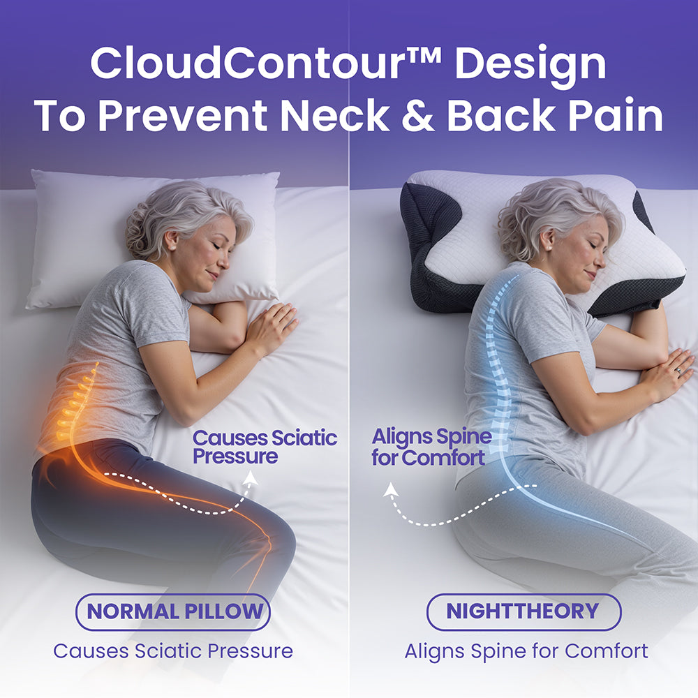 Night Theory Deep Relief Pillow